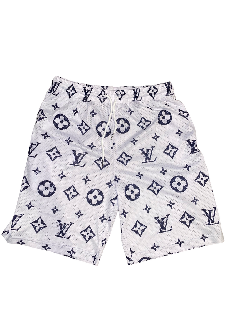lv custom mesh shorts｜TikTok Search